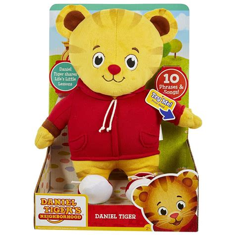 MAGNETIC DANIEL TIGER TOYS: CreateOn and Magna-Tiles have teamed up to make magnetic tiles for kids, featuring Daniel Tiger's Neighborhood! Ride the Trolley to visit the castle, the museum go round, the beach hut, the tree and of course, meow, meow, and the clock with Daniel Tiger and friends.